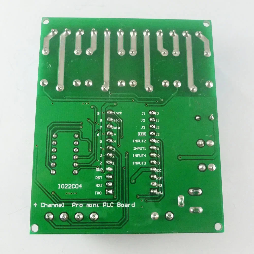 DC6.5-25V/5V 4CH Relay Control Board Opto Isolated NPN Input Digital Tube For Arduino Pro Mini Programmable Timer Module