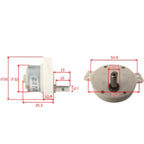DC 3V 12V 24V 3RPM-100RPM Micro Electric Geared Box Reduction Motor Small Size Slow Speed High Torque Low Noise Reversible