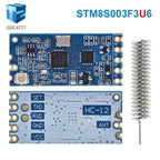 GREATZT 433Mhz HC-12 SI4463/4438 Wireless Serial Port Module 1000m Replace Bluetooth NEW