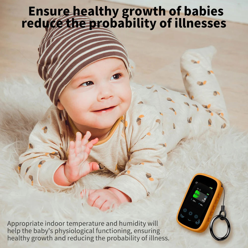 3 In1 Air Quality Meter CO2 Temperature Humidity Tester LCD Screen NDIR Sensor Carbon Dioxide Monoxide Detector with Voice Alarm