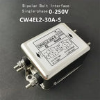 New 220V AC Anti-interference Power Supply EMI Filter CW4L2 CW4L2-20A-S CW4L2-6A-S CW4L2-10A-S CNC Purifier for Enhanced Perform