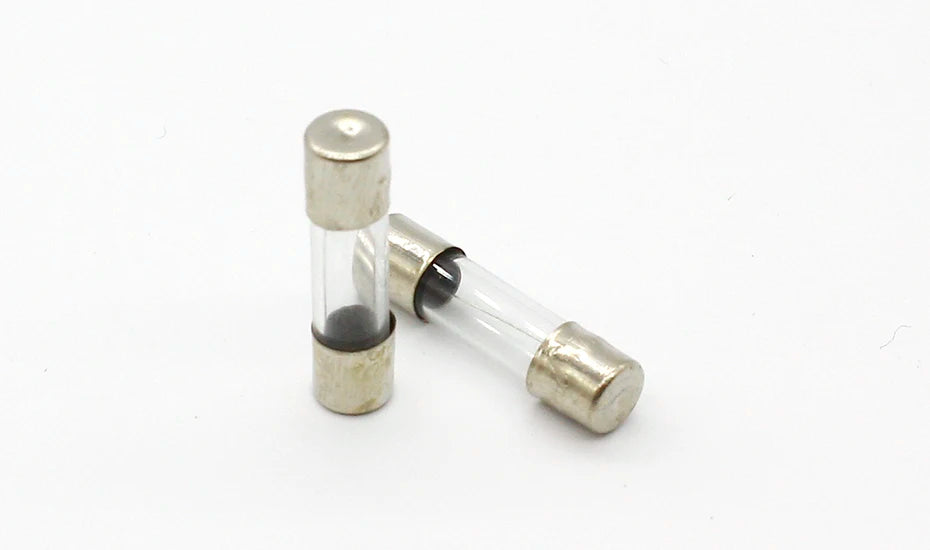 Promotion! 100Pcs Set 5x20mm Quick Blow Glass Tube Fuse Assorted Kits,Fast-blow Glass Fuses
