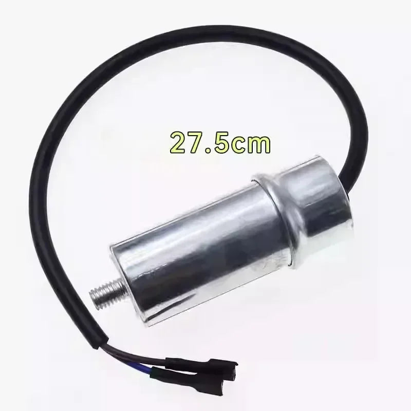 Refrigerator, freezer motor capacitor with cable CBB65 4UF 450V starter combination starter capacitor screw model