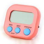 Digital Kitchen Timer for 99 Minutes Cooking Countdown with Magnetic Tool Timing Cook Friendly Alarm Clock Counter with Stand