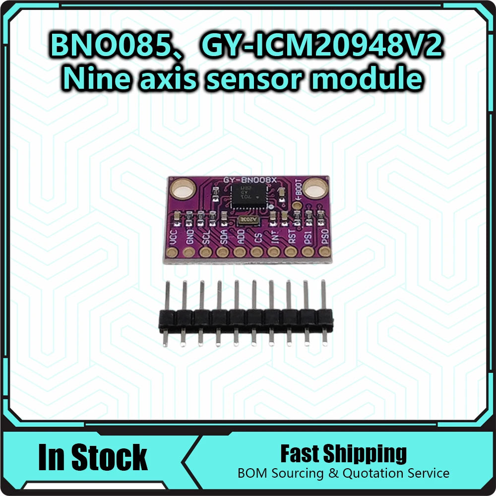 GY-BNO080 BNO085 GY-ICM20948V2 AR VR IMU High Accuracy Nine-Axis 9DOF AHRS Sensor Module
