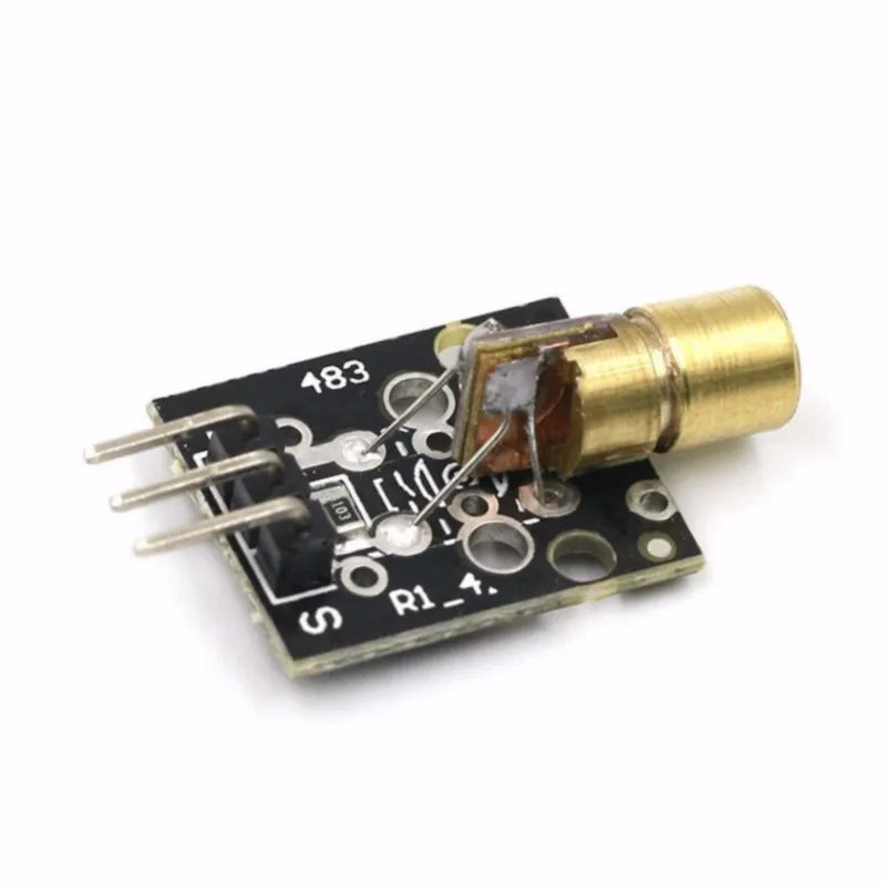 10pcs KY-008 Laser Transmitter +Laser Receiver Sensor Module Non-modulator Tube Laser Sensor Module For Arduino AVR