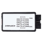USB Logic Analyzer Device Set Mini Digital  Size 8 Channel Input Memory 24MHz Logic Analyzer 24MHz USB Logic Analyzer