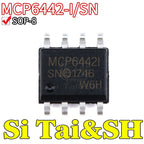 SOP-8 Surface Mount Amplifier Chip 5 Pieces MCP6L2-I/SN MCP601 MCP2551 MCP6002 MCP6032 MCP6052 MCP6062 MCP6L02 MCP6442-I/SN