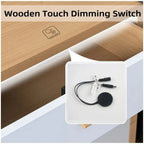New DC12V 24V Smart Sensor 5A 60W LED Light Switch Wood Board Penetrable Touch Switch for Cabinet LED Light Equipment Supplies