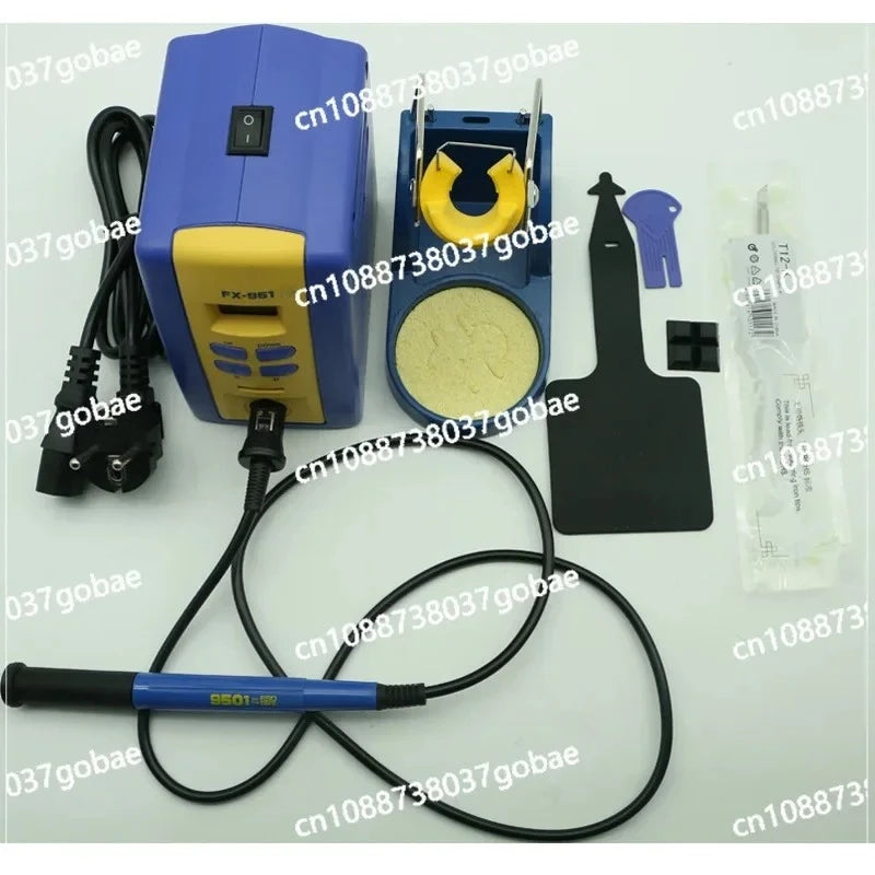 Adjustable constant temperature T12 electric welding table digital display electric soldering iron high power FX-951