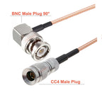 HD SDI Cable Straight BNC Female to Mini BNC DIN 1.0/2.3 CC4 Male RG179 Pigtail 75 Ohm for Blackmagic HyperDeck Shuttle