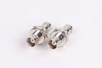 10pcs/lot Dual BNC Jack Socket Screw Panel Mount BNC Female to BNC Female Panel Chassis Adapter Coaxial Connector