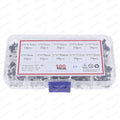 100pcs 10value 6x6mm Panel PCB Momentary Tactile Tact Mini Switch kit Box6*6*4.3/5/6/6.5/7/8/9/10/11/12mm Right Angle With stent
