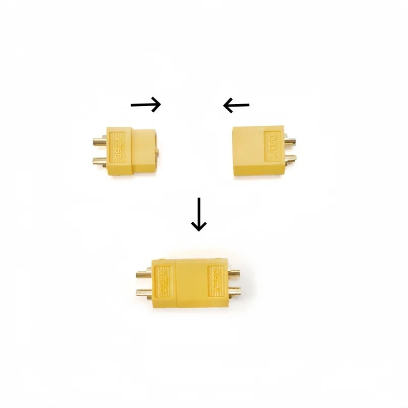 XT Series XT30 XT60 XT90 Male Female Bullet Connector Plug Bullet Welding Terminal Suit for RC Lipo Battery Waterproof Connector