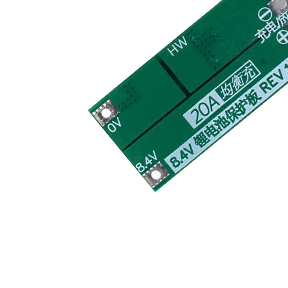 1-5PCS HW-391 2S 20A 7.4V 8.4V 18650 BMS Module 18650 Lithium Battery Charger Protection Board Standard/Balance Module for DIY ﻿