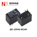 10Pcs FORWARD Relay JRC-23FHS -DC5V JRC-23FHS-DC12V JRC-23FHS-DC24V 6PIN 1A Compatible HK23F G5V-1-5VDC 12VDC 24VDC Signal Relay