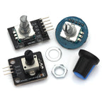 1/5/10Pcs 360 Degrees EC11 Rotary Encoder Module For Arduino Brick Sensor Switch Development Board KY-040 With Pins Liludin