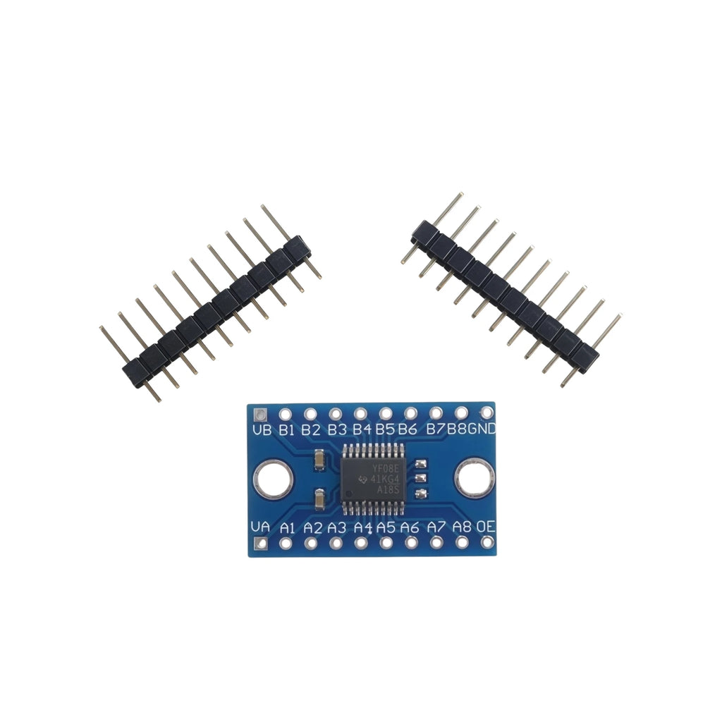 3.3V 5V TXS0108E 8 Channel Logic Level Bi-directional Converter Module TXB0108 Mutual Convert Module TXS0108