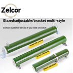 Rx20 Ceramic Tube Glazed Enamel Resistor 10W 20W 25W RX20-ZG11 1R 2R 5R 20R 25R 30R 50R 100R RX20 1K 2K 10K 20L High Power Vitre