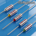 10PCS TF RY- (65C~100C~125C~184C/185C~285C Degree) 250V 10A Metal Shell Temperature Fuse for Electric Cooker Pressure Cooker