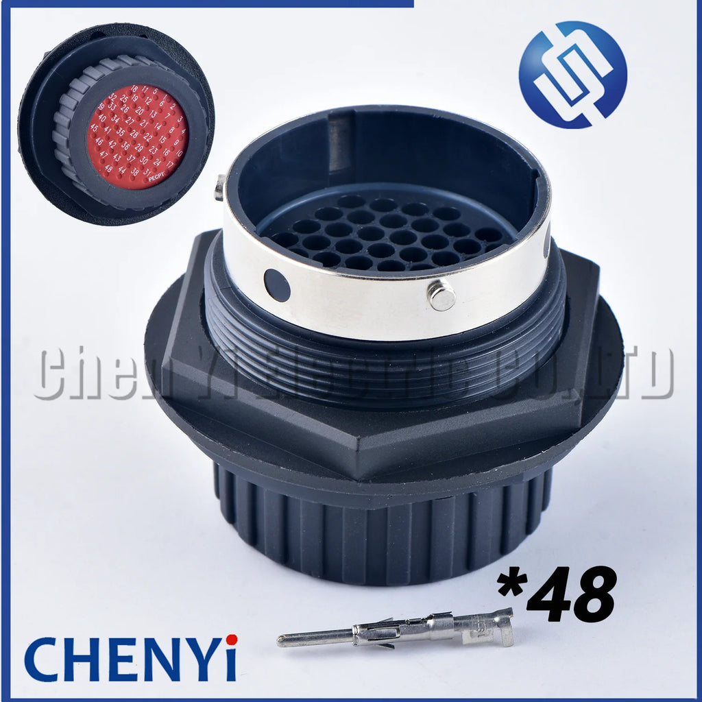 48 Pin Aviation Waterproof Connector Male Female Circular Plug Socket 192900-0437 192900-0431 192900-0425 with Pins