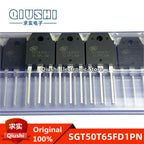 10PCS New Original 50T65FD1 SGT50T65FD1 SGT50T65FD1PN TO-3P IGBT Tube 50A 650V