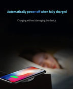 Portable Mini Desktop Wireless Charger Stand Pad For iPhone 17 16 15 14 13 12 Pro Max Samsung S25 Xiaomi Fast Charging Station