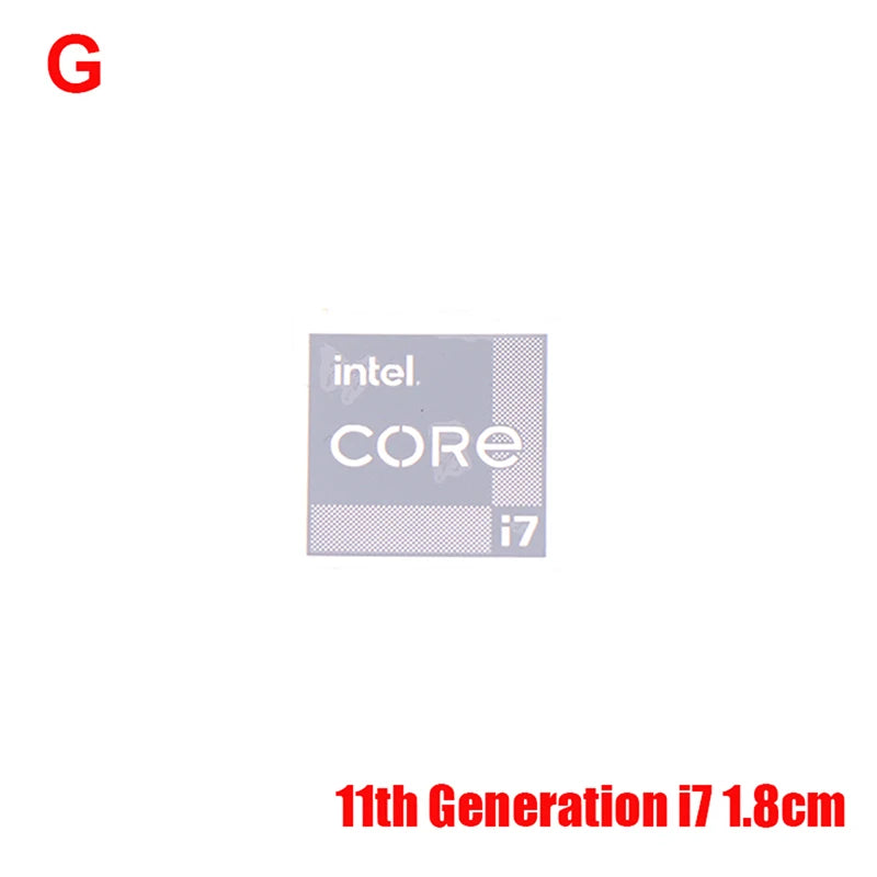 Eleventh Generation 11th Generation Ccore i9 EVO i7 i5 Win10 Computer Sticker