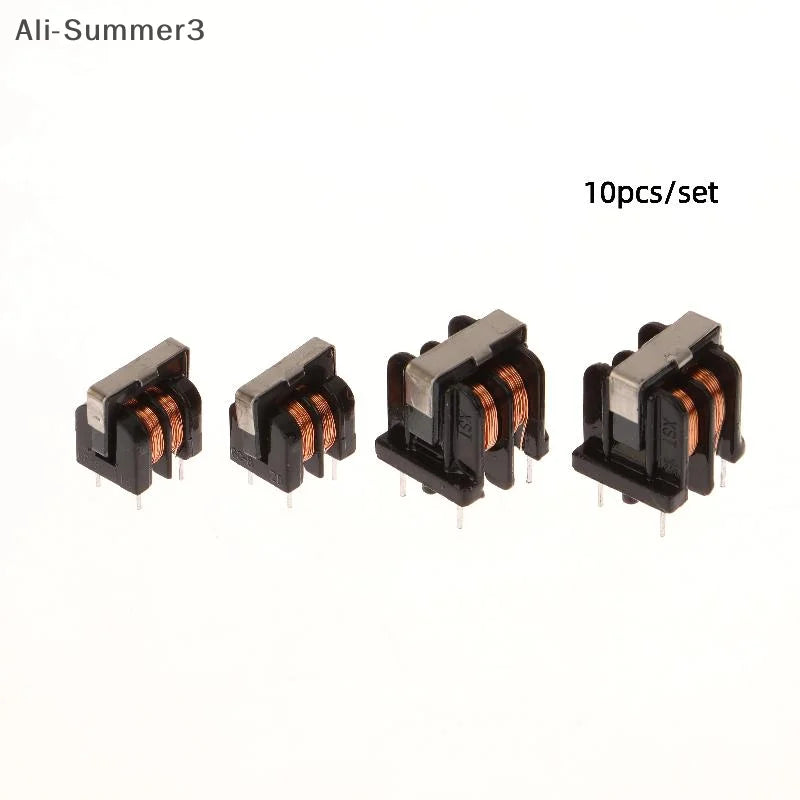 10Pcs UU9.8 UF10.5 Common Mode Choke Inductor 10MH 20MH 30MH 40MH 50MH For Filter Pitch