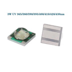 10pcs High Power LED 3535 Chip 3W SMD UV Blue Red Green IR Royal White 520 365 380 390 395 410 420 430 730 740 850 940 460 620nm