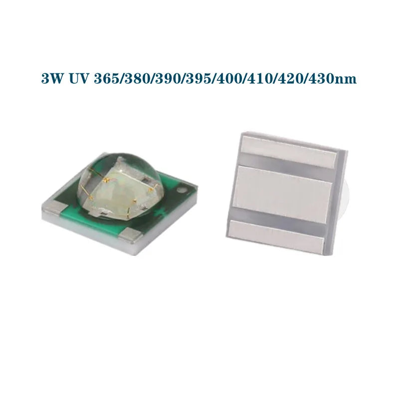 10pcs High Power LED 3535 Chip 3W SMD UV Blue Red Green IR Royal White 520 365 380 390 395 410 420 430 730 740 850 940 460 620nm