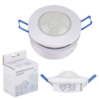 AC 220V-240V Human Body Infrared Sensor Switch 500-1200W LED Detector Smart Switches 3-200lux Adjustable Projection Light Sensor