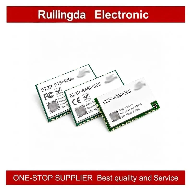 E22P-915M30S  E22P-868M30S  E22P915M E22P868MSX1262/SX1268 Chip LoRa Wireless Module 868/915MHz LoRa Spread Spectrum Technology