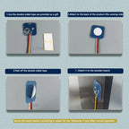 Drill-Free & Partitioned Touch Sensor - Multi-Function Wood Penetration Switch, DC5-24V for Wardrobe Cabinet Wooden Furniture,