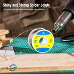 100g Quality Soldering Wire Tin Solder Wire 60/40 or 25/75 Multipurpose Welding Wire Flux Iron Wire Reel Household Tool