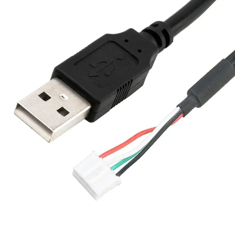 USB 2.0 to PH2.0/XH2.54/mx1.25 Data Cable, 4-Pin PH2.0 Pin to USB 2.0 Connection Cable, Small Motherboard USB Pin