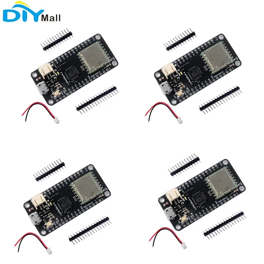 4Pcs LoRa32u4 II Development Board 868MHz 915MHz Lora Module IOT SX1276 Wifi Transceiver Module Antenna JST Connector