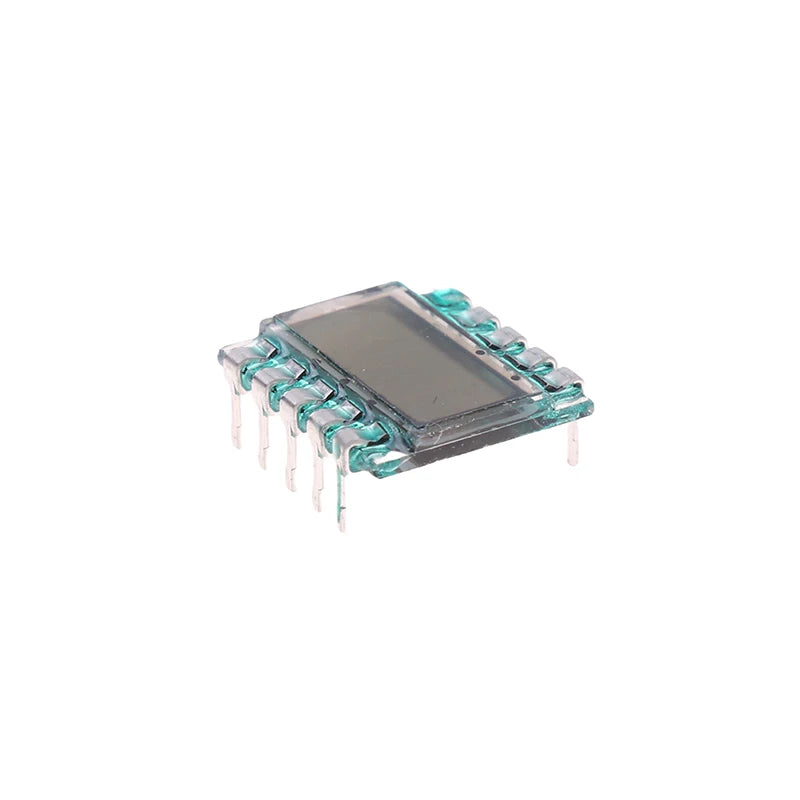 5PCS 10PIN TN Positive 3-Digits Segment LCD Panel 3.0V Digital Tube Display LCD Segment Code Screen 1.2*1.2cm