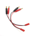 XT30 XT60 XT90 JST EC5 Futaba Traxxas Plug to 4.0mm Banana Charge Cable 15cm Silicone Wire for RC Lipo Battery