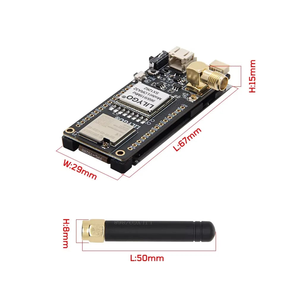 T3S3 E-Paper ESP32-S3 LoRa Development Board SX1280 SX1262 SX1276 2.4G 868MHz 915MHz Wireless Module 2.13 Inch Display