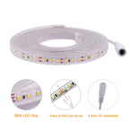 IP68 IP67 Waterproof LED Strip Light 2835 12V 24V DC Natural Warm White 120LED/m Super Bright Flexible Led Tape Lamp 0.5m 5m 10m