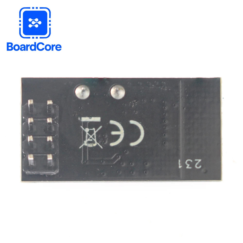 NRF24L01 SI24R1 Wireless Module Upgrade Version 2.4GHz Enhanced Power Transceiver 1.9-3.6V Adapter Plate Board Module