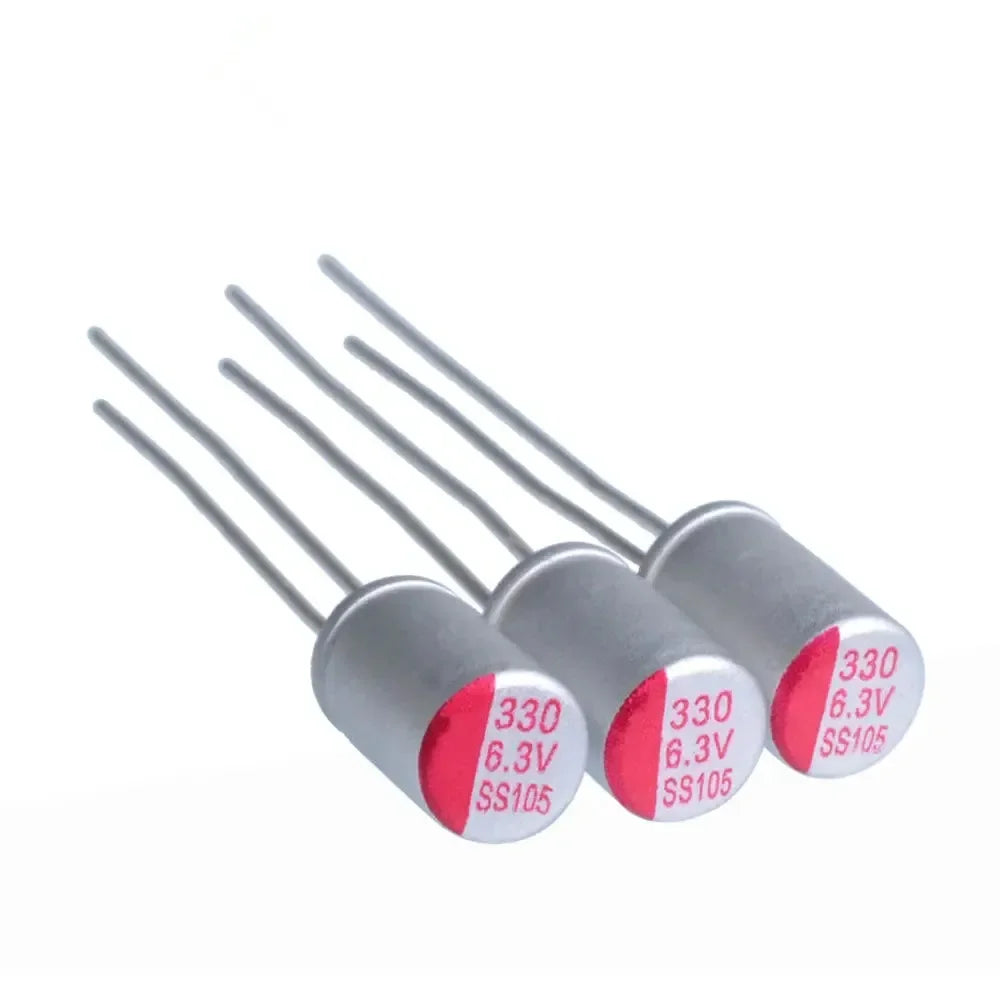 10pcs DIP Solid Electrolytic Capacitor Super Low ESR 6.3V 10V 16V 100UF 150 220 270 330 470 560 680 820 1000UF 1200 1500UF