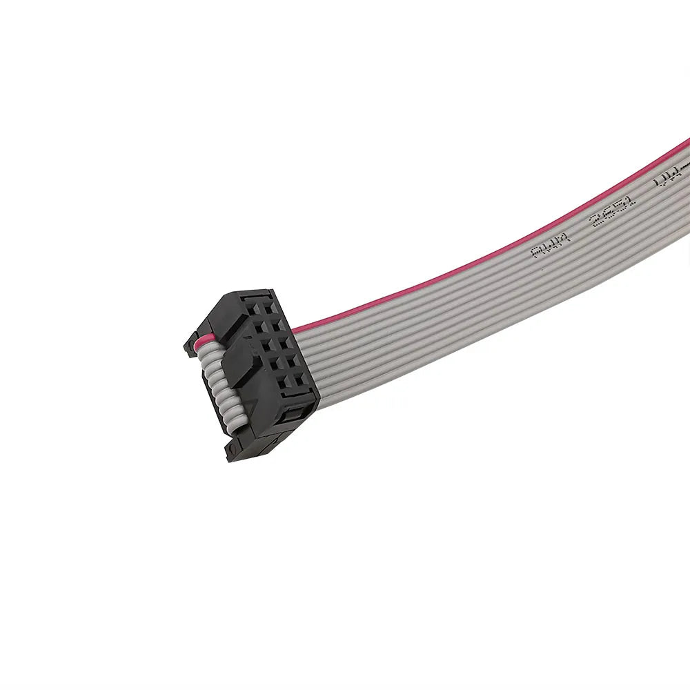 1/2Pcs 2.54mm Pitch FC 6/8/10/12/14/16/18/20/24/26/30/34/40/50 Pin Gray Flat Ribbon Data Cable Connector for DC3 IDC Box Header