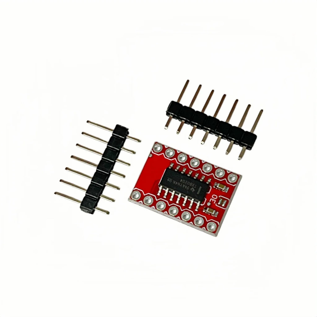 TXB0104 High-Speed Full-Duplex 4-Channel Level Shifter Module, 4-Bit Bidirectional Voltage Converter