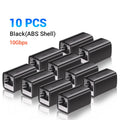 Vention RJ45 Connector Cat7/6/5e Ethernet Adapter Female to Female 8P8C Patch Network Extender Extension Wire for Ethernet Cable