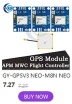 GY-NEO6MV2 NEO-6M GPS Module NEO6MV2 With Flight Control EEPROM Controller MWC APM2 APM2.5 Large Antenna For Arduino Board