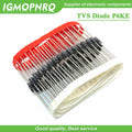 100PCS P6KE100A 100A P6KE150A 150A P6KE160A 160A P6KE180A 180A P6KE200A 200A P6KE220A 220A P6KE250A 250A TVS Diode P6KE