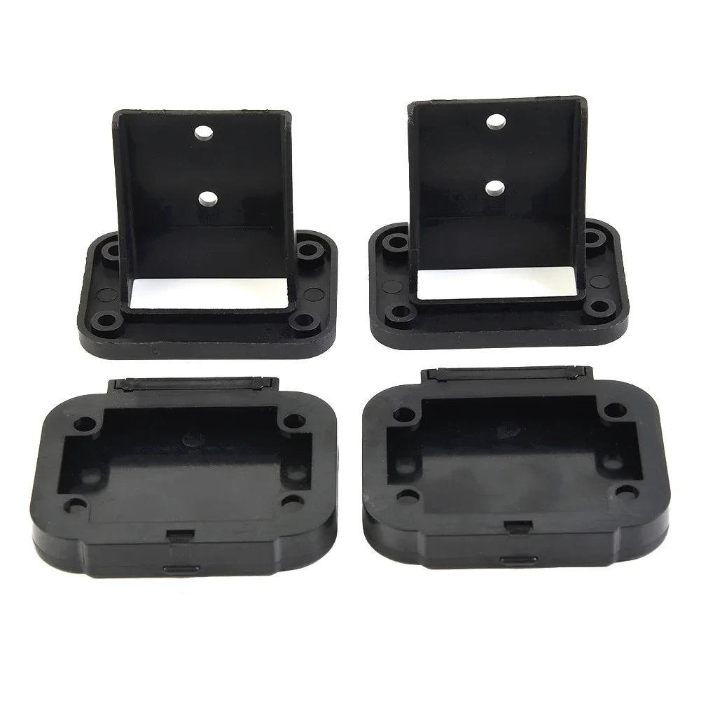 Plug Connector Panel Cover 50A For Anderson Plug Connector Kit Flush Mount Bracket Panel Cover For Caravan Camper Boat Truck