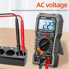 Digital Multimeter Voltage Tester Voltmeter SZ06 SZ308 TRMS 2000 Counts Auto-Ranging Ohm Volt Amp Meter Measuring AC/DC Voltage